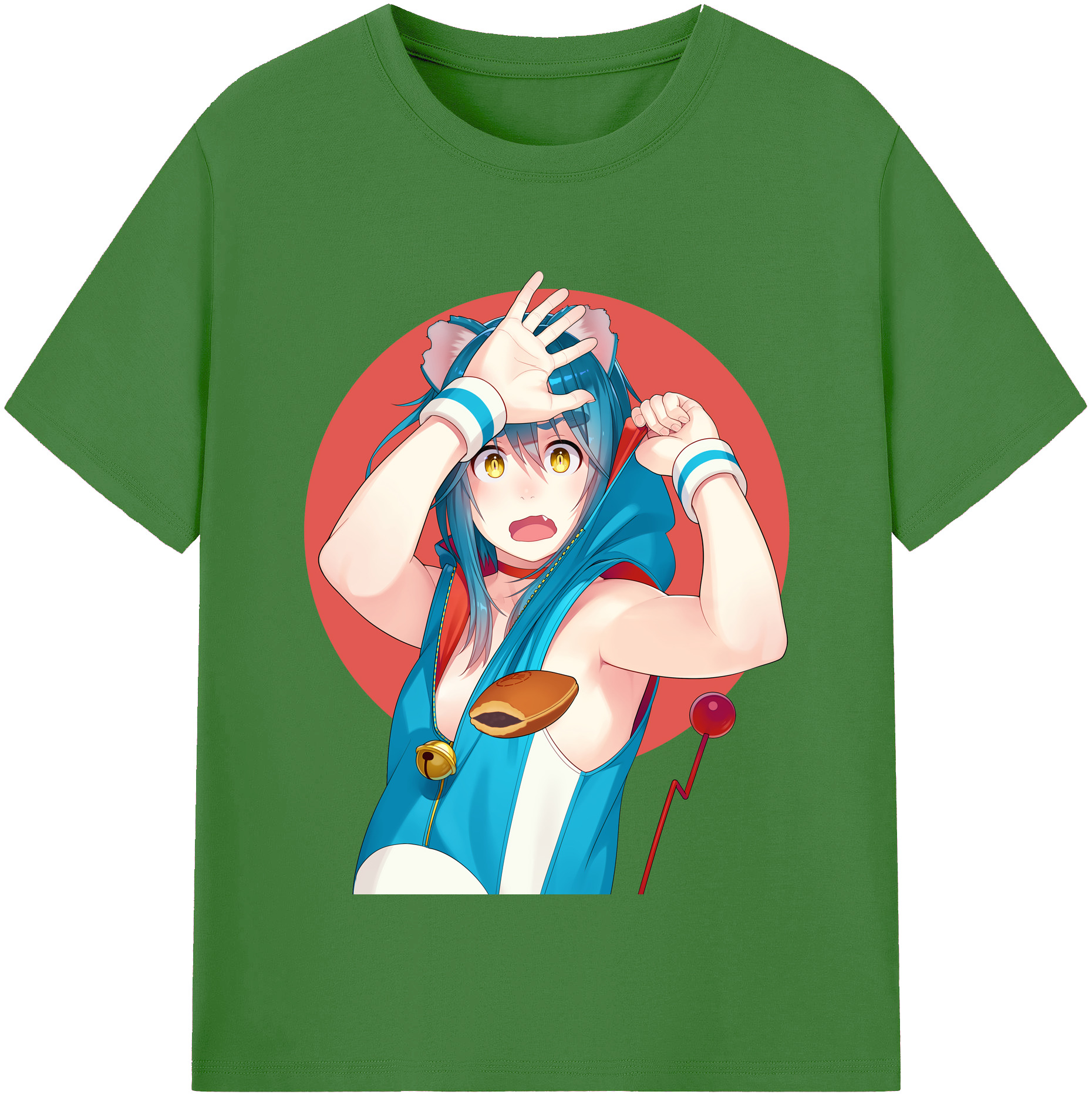 （画像用） ドラえもん Doraemon レディースカジュアルプリントTシャツ（綿100％）